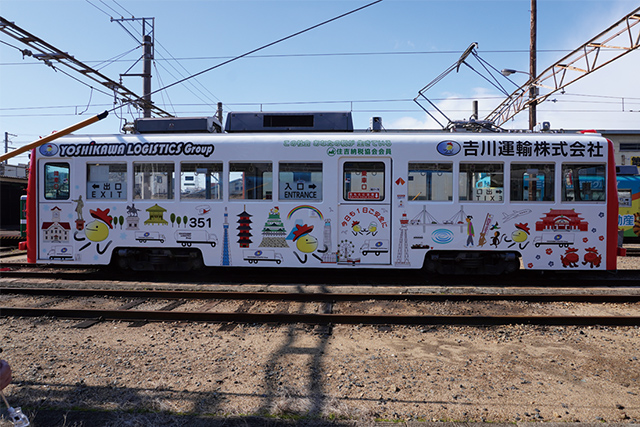 未来くん電車ラッピングのリニューアル＆帝塚山音楽祭に協賛