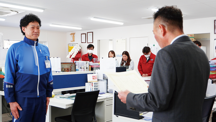 吉川運輸住之江営業所寺田歩さん